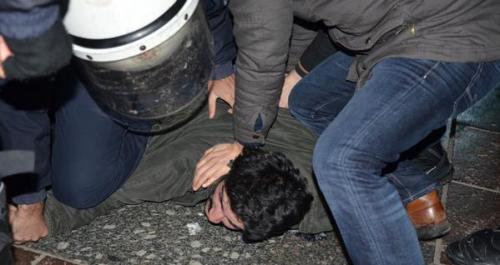Ali İsmail eylemine polis müdahalesi!